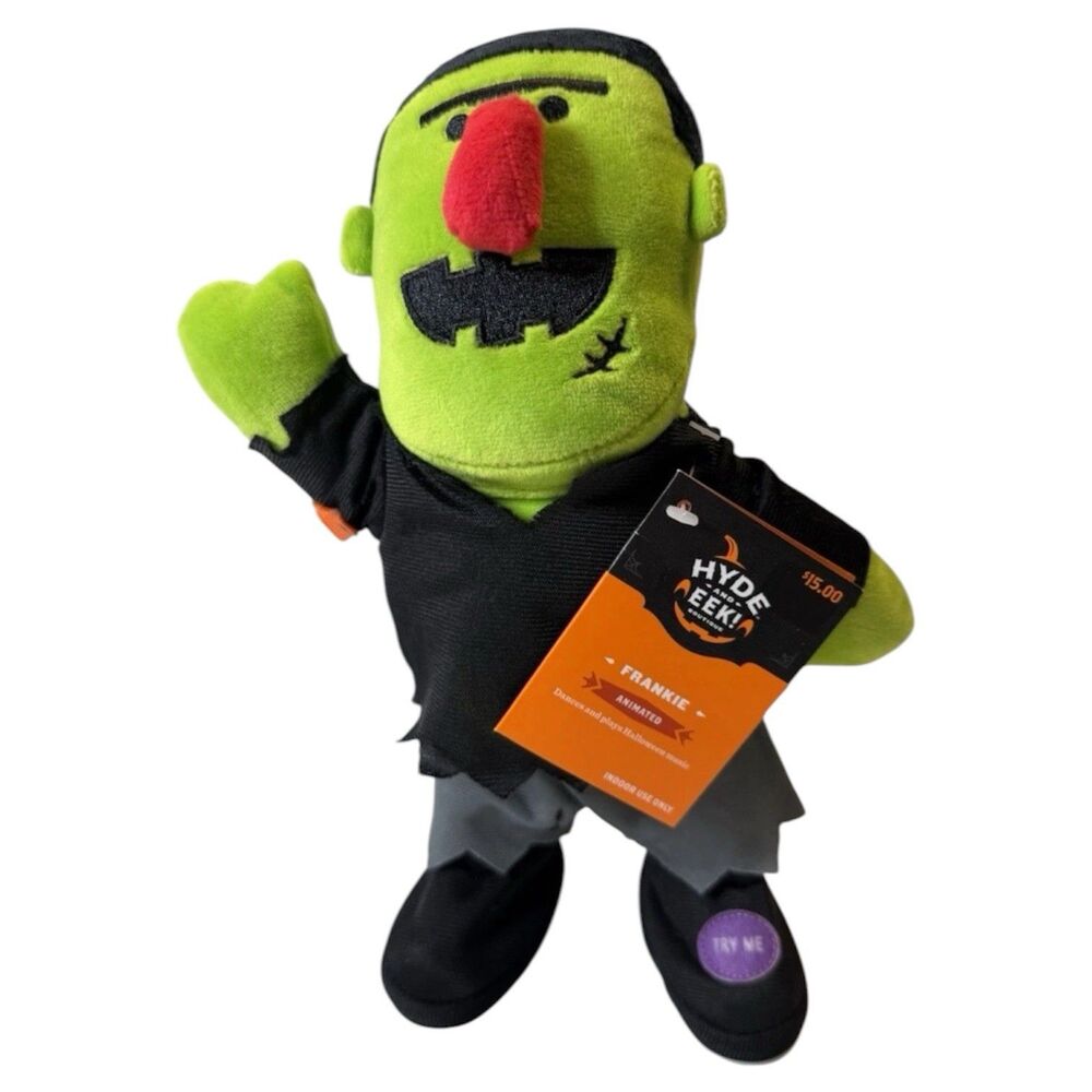 Hyde & Eek! Animated Plush Frankie Halloween Dance & Sound